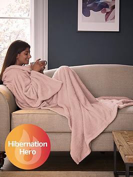 Product photograph of Silentnight Snugsie - Blush from very.co.uk