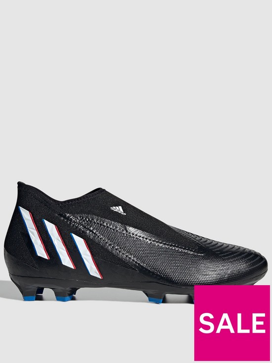 front image of adidas-predator-204-firm-ground-football-boots-black