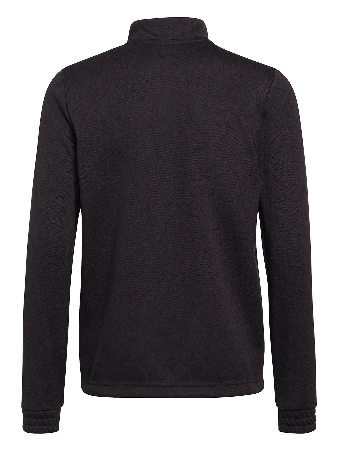 Image 2 of 3 of adidas Youth Entrada 22 Training 1/2 Zip Top - Black