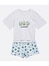 new-look-915-girls-avocado-logo-short-pyjama-set-mint-green-printoutfit