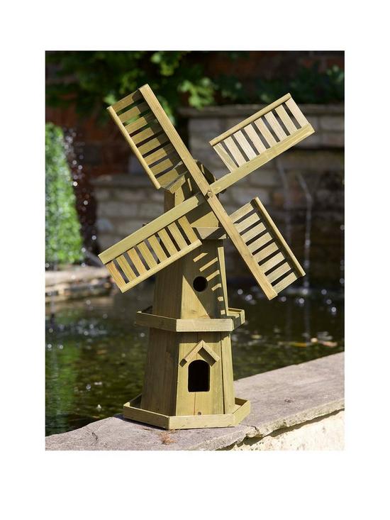front image of smart-garden-decorative-garden-windmill