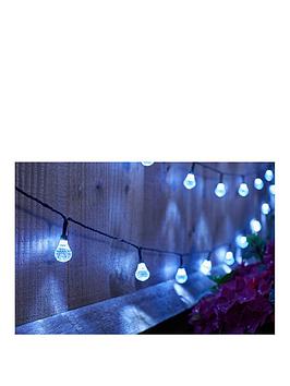 Product photograph of Smart Solar Solar Stringlights - 100 Super Bright Orbs 15 Lumen Output from very.co.uk