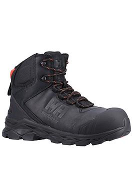 helly hansen oxford mid s3 safety boots - black