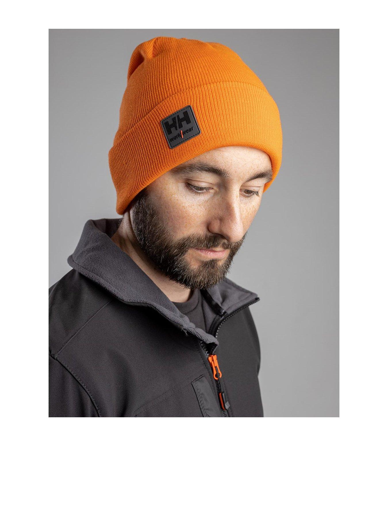 dark orange beanie