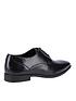  image of hush-puppies-ezra-plain-toe-oxford-shoes-black
