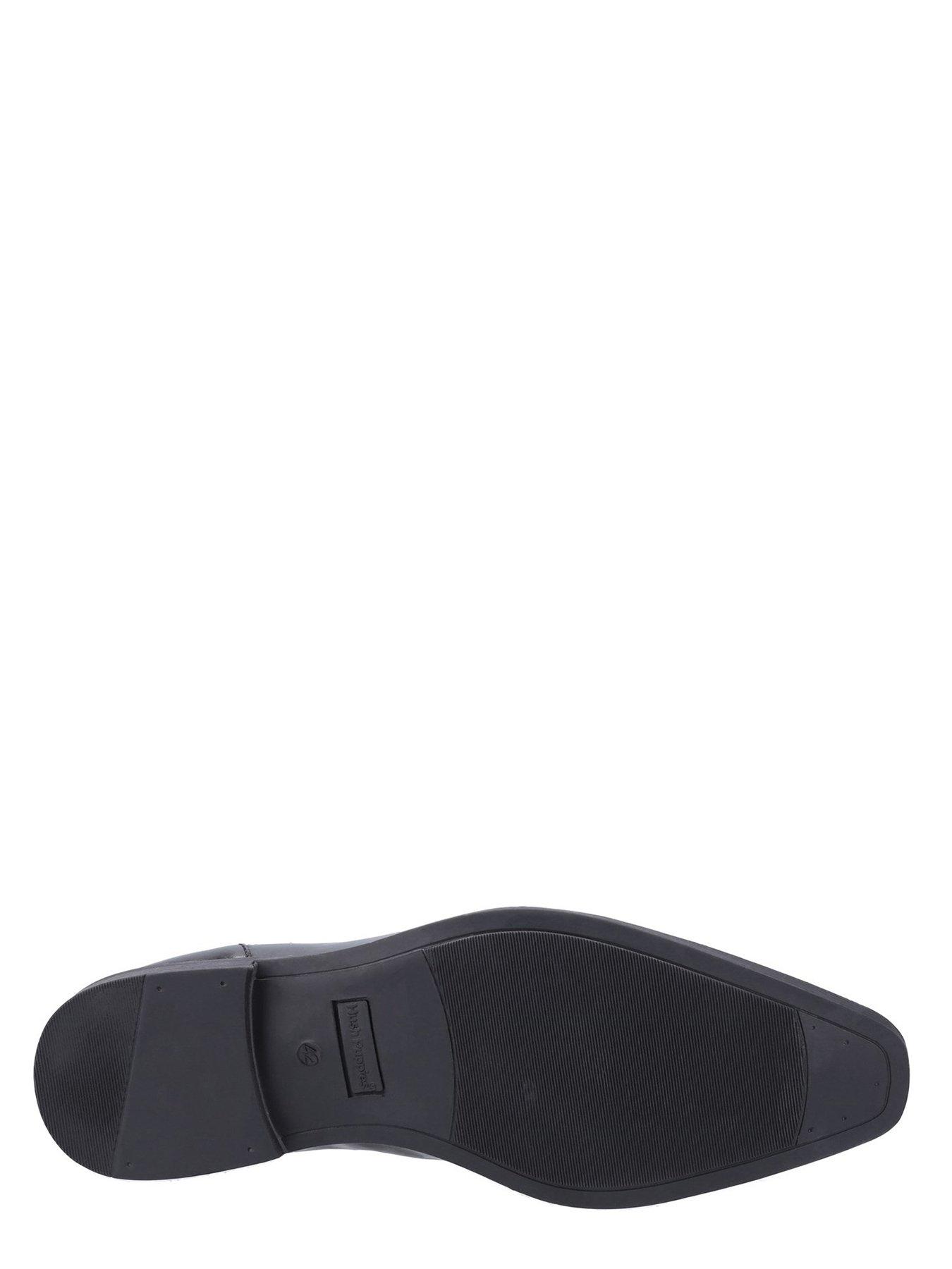 Image 4 of 4 of Hush Puppies Ezra Plain Toe Oxford Shoes - Black