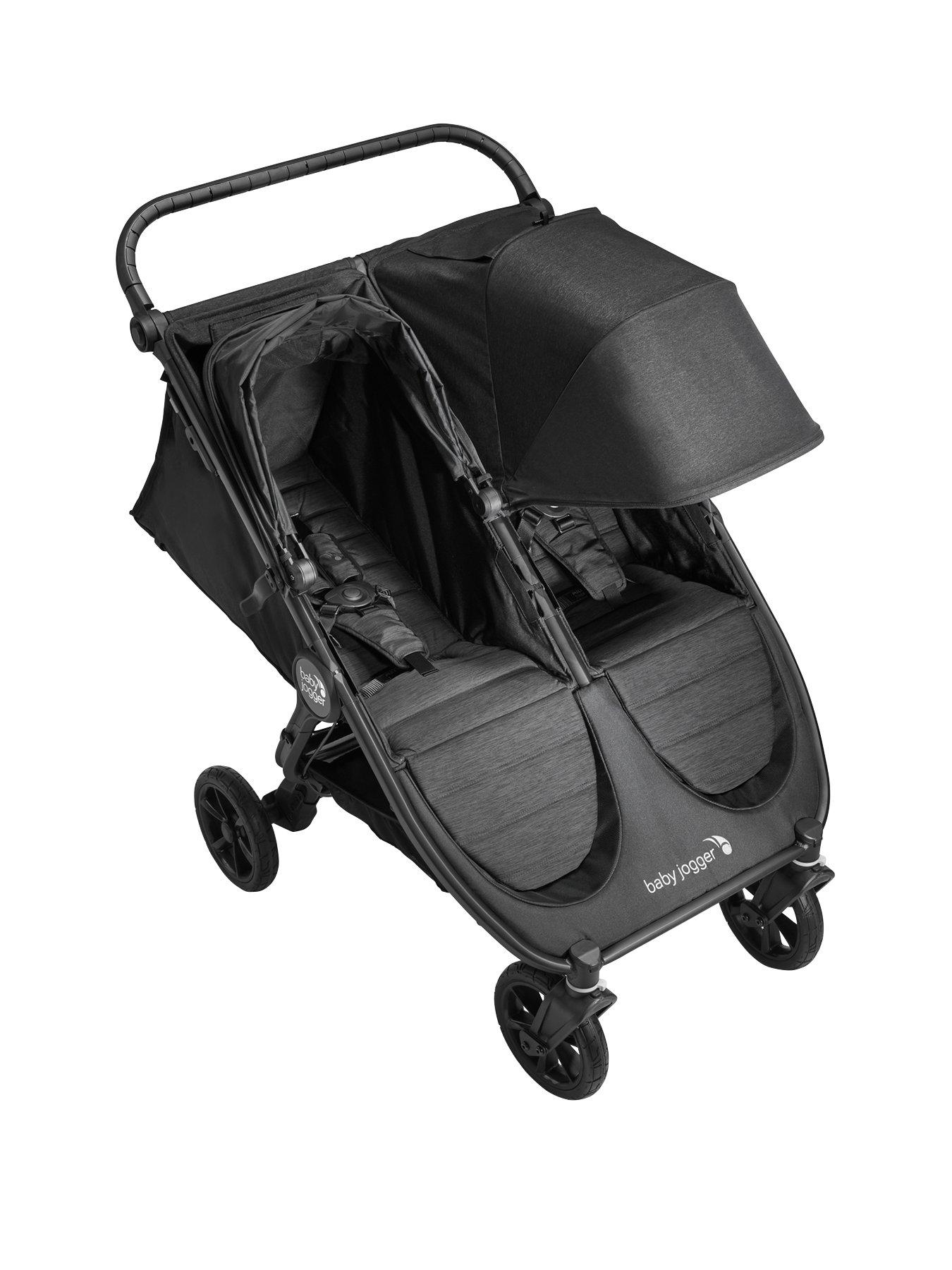 Baby Jogger City Mini GT2 Double Pushchair Opulent Black Very