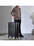  image of rock-luggage-novo-large-8-wheel-suitcase-black