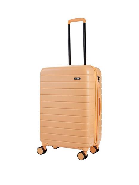 rock-luggage-novo-medium-8-wheel-suitcase--nbsppastel-peach