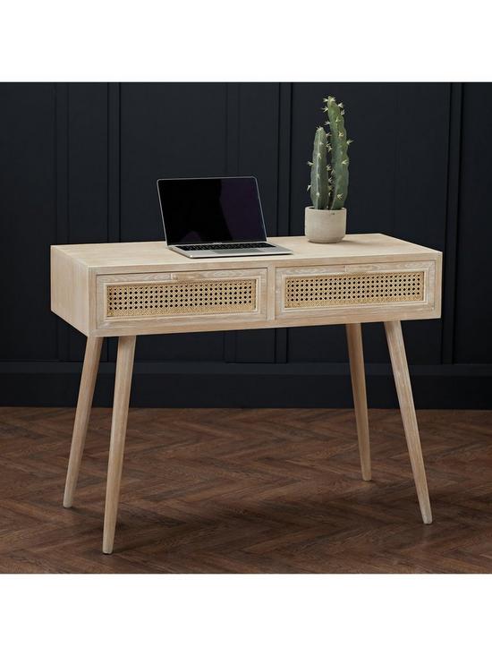 stillFront image of lpd-furniture-toulouse-2-drawernbspdesk