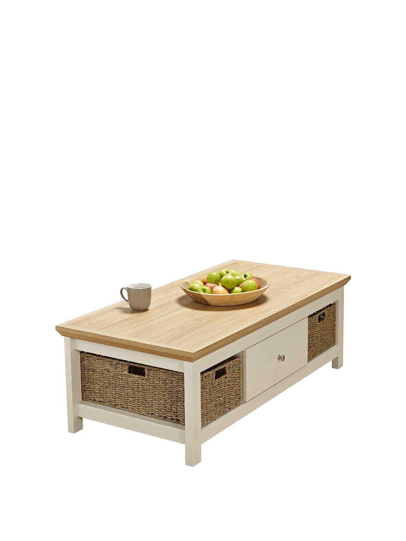 Product photograph of Lpd Furniture Cotswold Coffee Table from very.co.uk