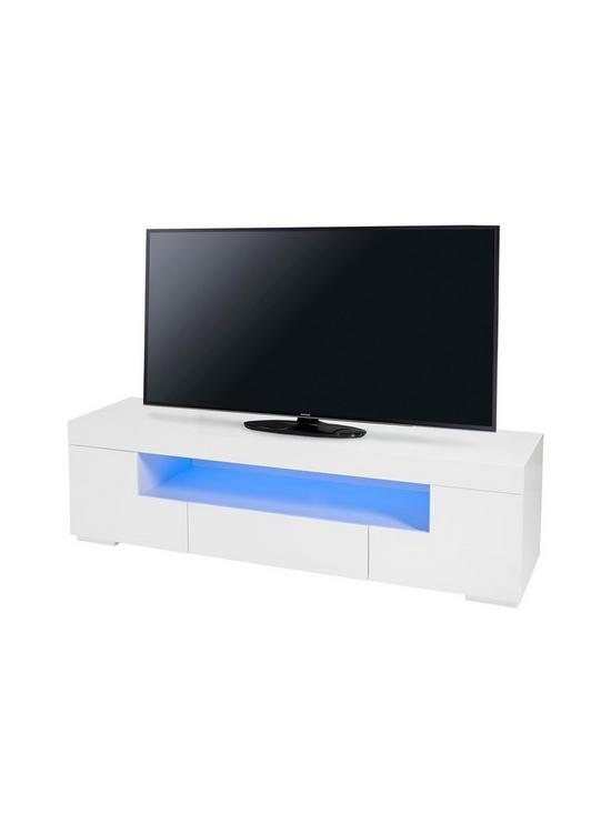 front image of lpd-furniture-milano-media-unit-with-led-lighting