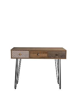 Product photograph of Lpd Furniture Casablanca Desk from very.co.uk
