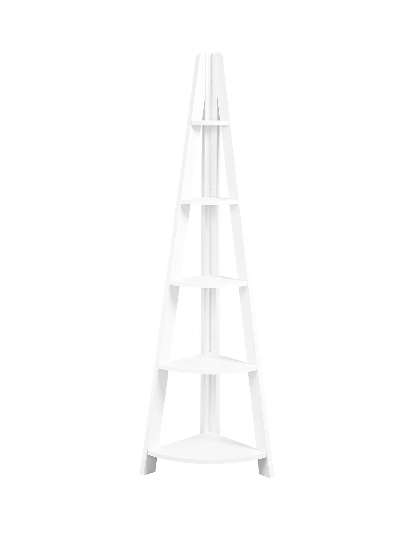 Product photograph of Lpd Furniture Tiva Corner Unit - White from very.co.uk