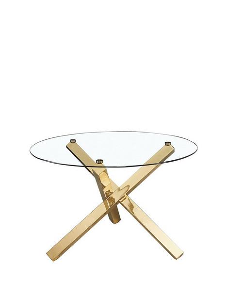 lpd-furniture-capri-120-cm-glass-top-roundnbspdining-tablenbspwith-metal-legs