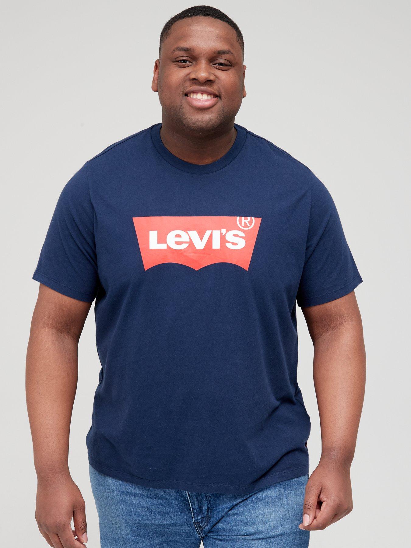 big and tall levi denim shirt