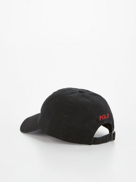 back image of polo-ralph-lauren-cotton-twill-baseball-cap-black