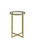  image of lisburn-designs-bryce-round-side-table-gold