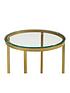  image of lisburn-designs-bryce-round-side-table-gold