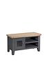  image of k-interiors-harrow-ready-assembled-solid-wood-tv-unit-fits-up-to-45-inch-tv-charcoaloak