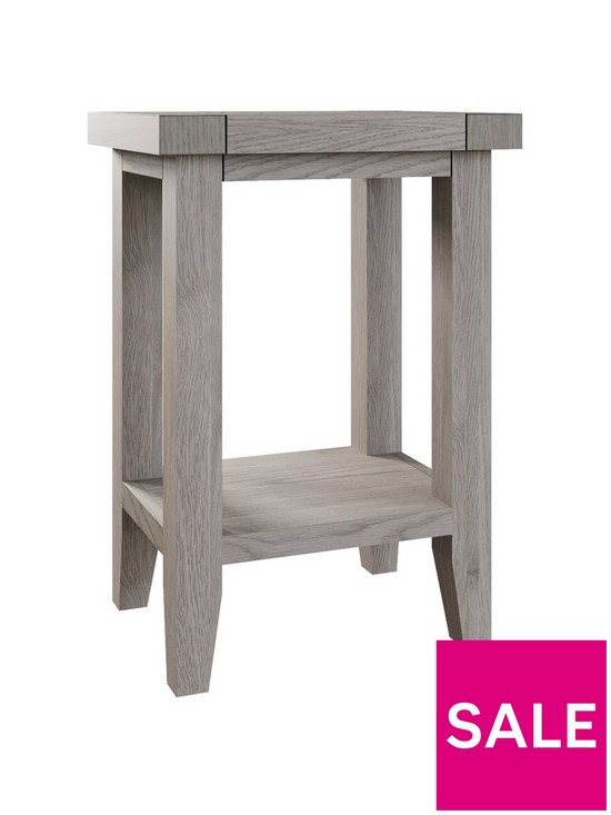 front image of k-interiors-bauman-ready-assembled-solid-woodnbspside-table