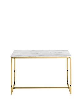 Product photograph of Julian Bowen Scala 120 Cm Dining Table from very.co.uk