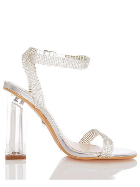 quiz-embellished-clear-block-heel-sandals-light-silver