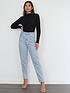 missguided-missguided-extreme-rib-high-neck-body-blackback