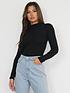 missguided-missguided-extreme-rib-high-neck-body-blackoutfit