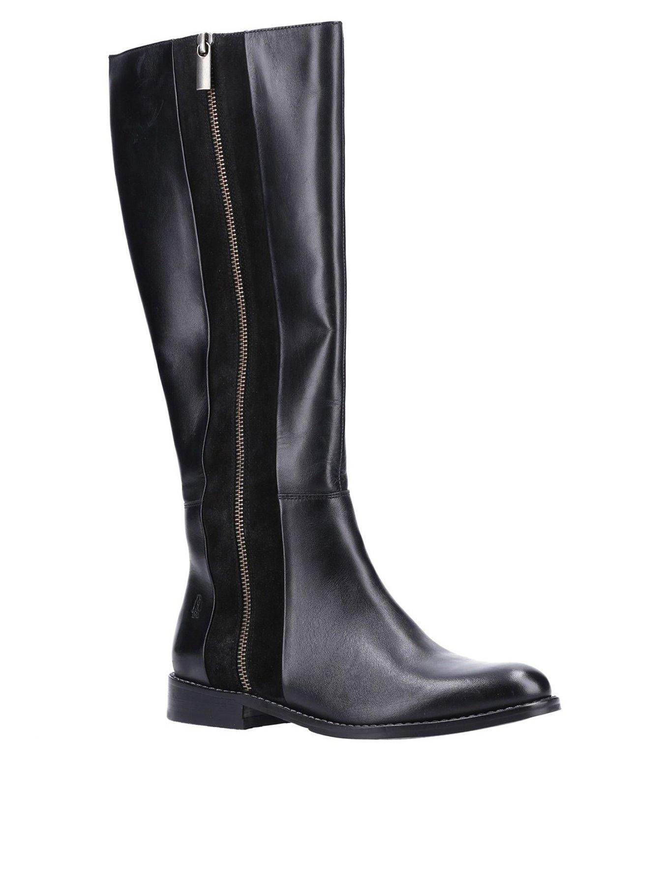 Hush puppies knee store high boots uk