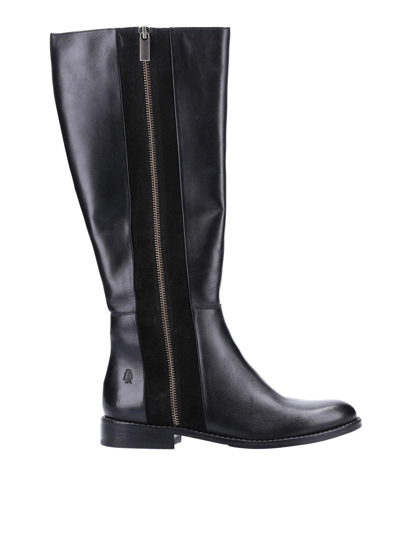 Hush puppies knee on sale high boots uk