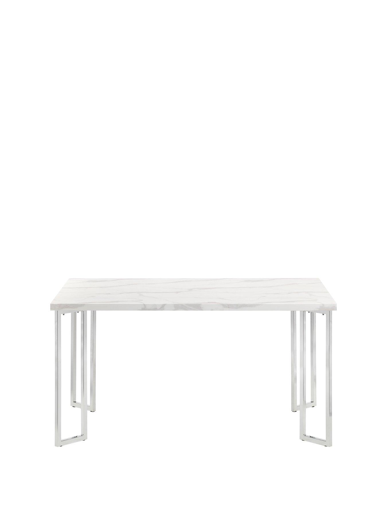 Julian bowen deals marble dining table