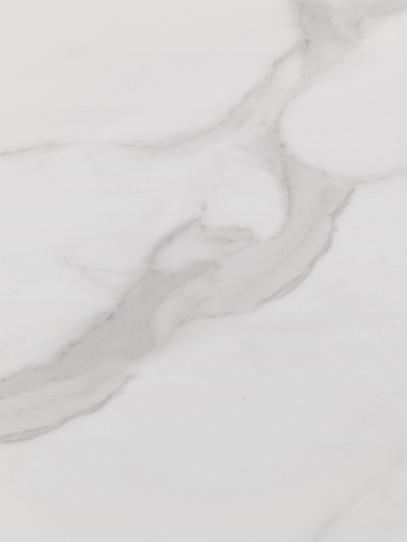 Image 4 of 4 of Julian Bowen Positano 150 cm Marble and Chrome Dining Table