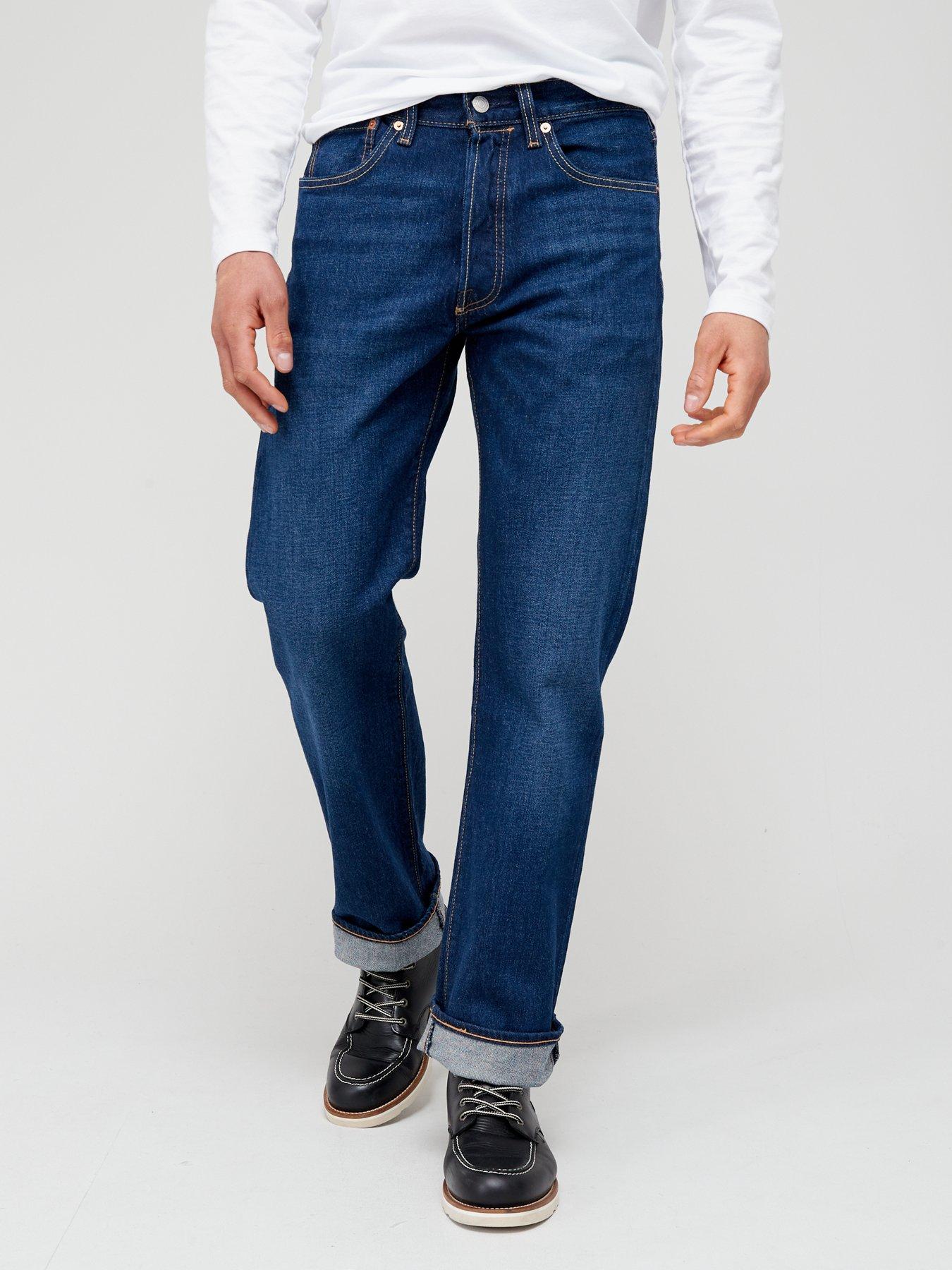 Levi's 501® Original Straight Fit Jeans - Blue | very.co.uk