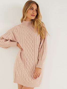 quiz-knit-jumper-dress