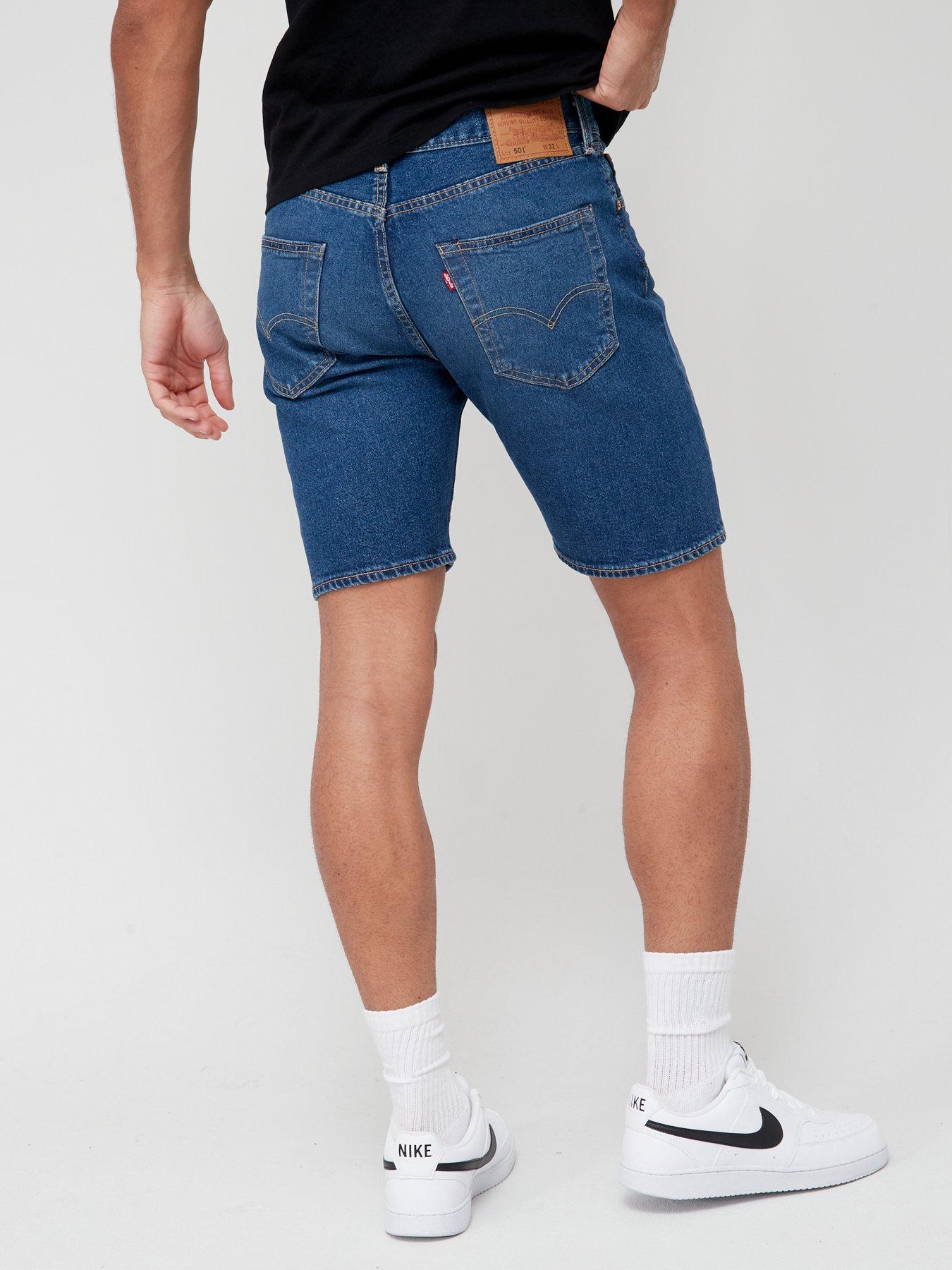 Mens very best sale short denim shorts