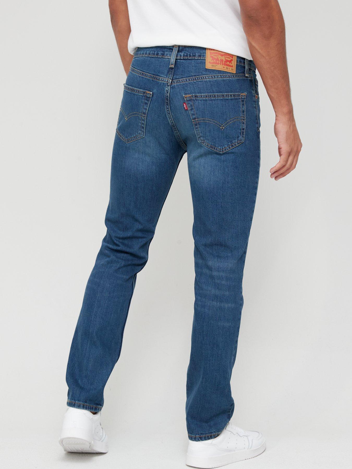 Levi's 511™ Slim Fit Jeans - Throttle - Blue | very.co.uk