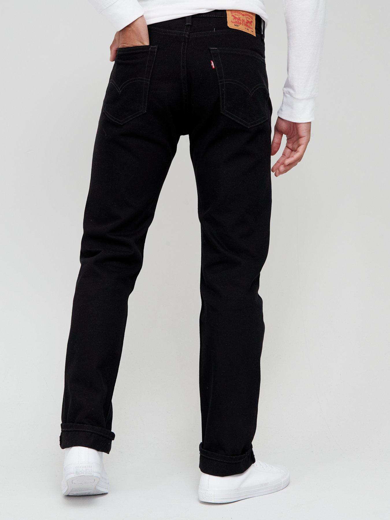 Black 505 online levi jeans