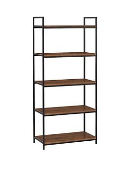 Product photograph of Julian Bowen Tribeca Tall Bookcase from very.co.uk