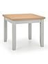  image of julian-bowen-richmond-90-180-cm-flip-top-extending-dining-table-4-chairs