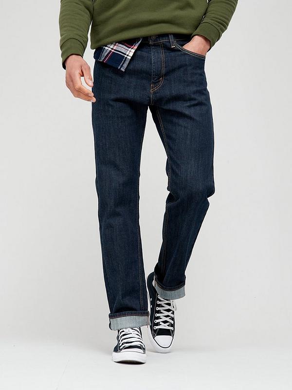 Levi's 505™ Regular Straight Fit Jeans - Dark Rinse 
