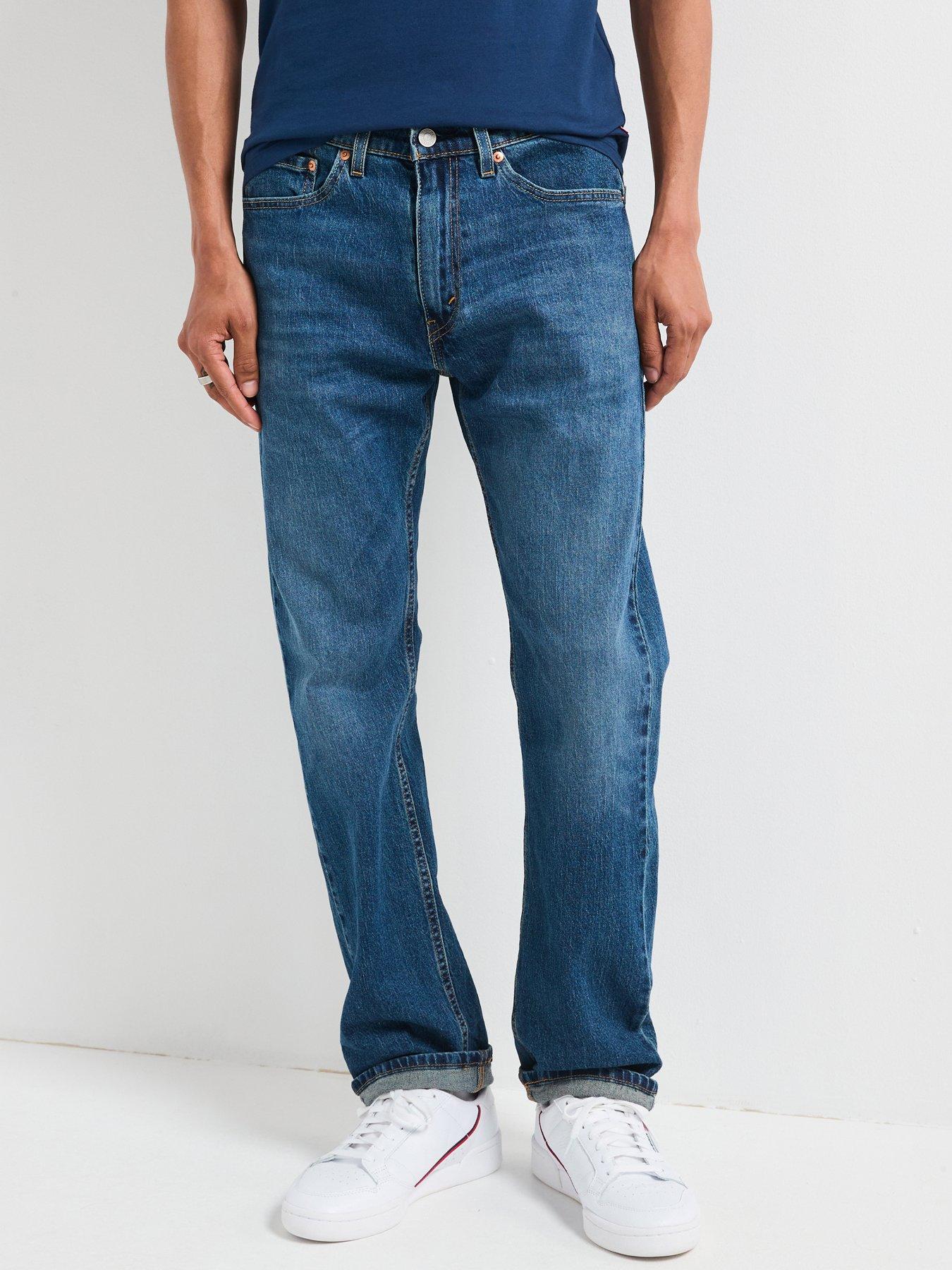 undefined 505 Regular Fit Jeans - Sunset Down - Dark Blue