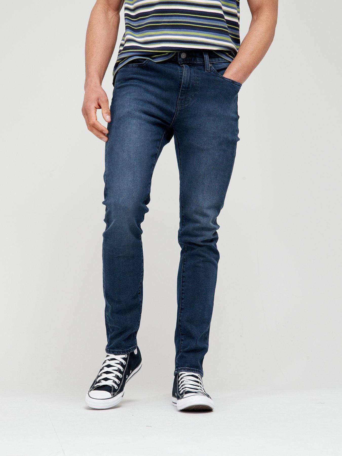 levis black skinny jeans