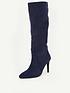  image of quiz-faux-suede-knee-high-boots