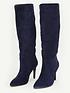  image of quiz-faux-suede-knee-high-boots