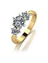 moissanite-9ct-gold-1ct-total-eq-moissanite-solitaire-ring-with-moissanite-shouldersfront
