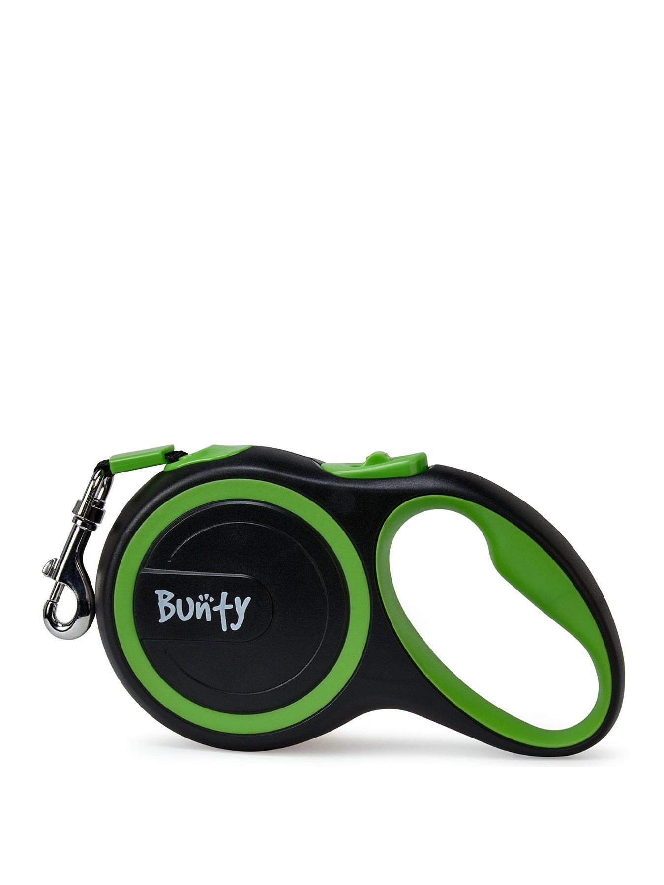 Product photograph of Bunty Retractable Lead 5m - Green from very.co.uk