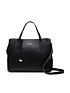  image of radley-dukes-place-leather-medium-open-top-multiway-bag-black