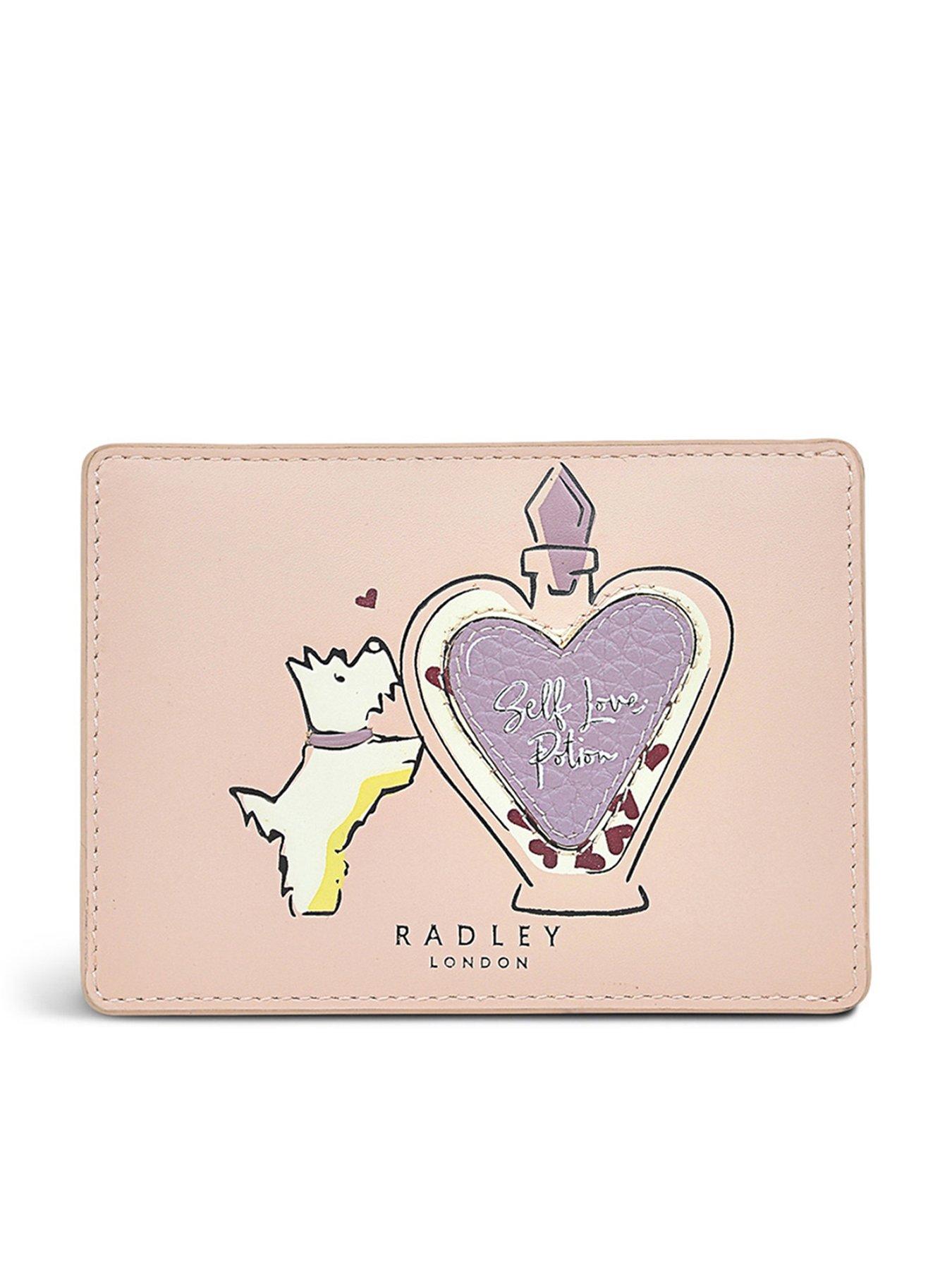  Love Potion Leather Small Cardholder - Blush
