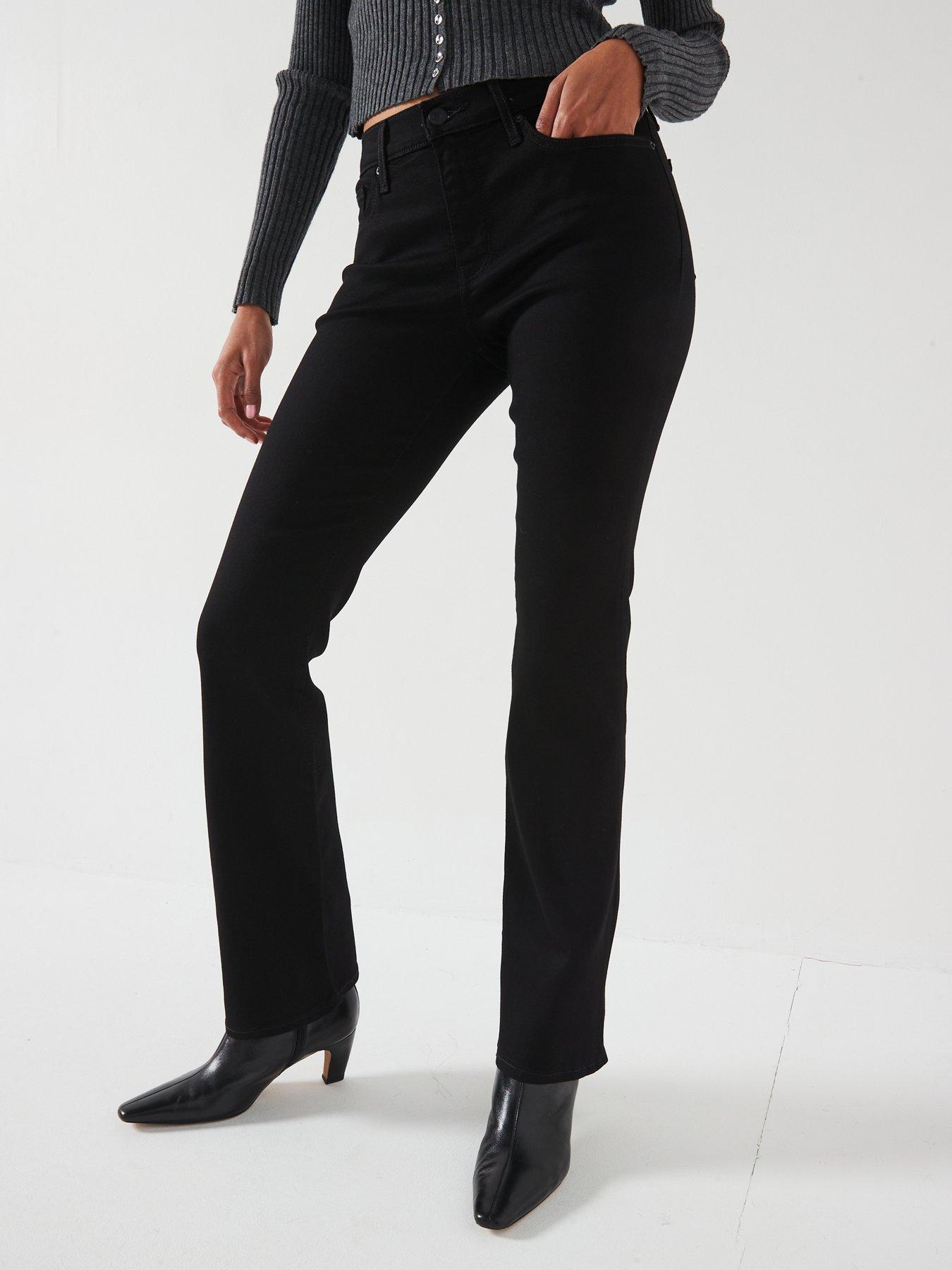 Levi's 315 Shaping Bootcut Jeans - Soft Black
